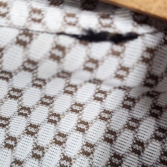 1970's INT. Internationalist by Arrow Men's Button Up Patterned Shirt 15-1/2, 34 - Picture 13 of 16